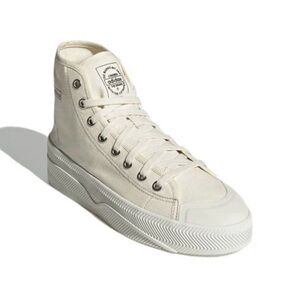 Men's Adidas Nizza 2 LEA High Casual Shoe / Chalk Off White  / GX6310 / Size 7.5